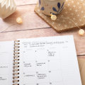 Customizable A5 Spiral Planner - Weekly, Monthly, and Undated Options